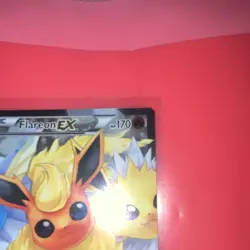 Pokemon Flareon EX Full Art Holo RC28/RC32 Generations Radiant Collection 170HP - Image 2