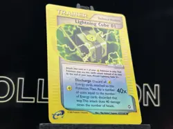 Pokemon | Lightning Cube 01 127/147 | Aquapolis | Reverse Holo Rare 2002 - Image 4