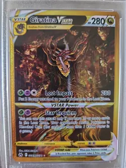 GIRATINA VSTAR CROWN ZENITH-SECRET- 2023 POKEMON SWSH -FA - #GG69 - GRADED PSA - Image 2