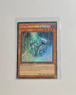 Yu-Gi-Oh! Stream, Dragon Ruler Of Droplets #BLMM-EN122 Secret Rare (NM) + Bonus - Image 1