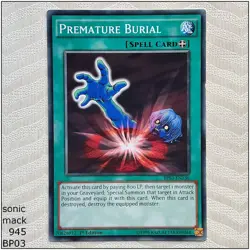 Premature Burial - BP03-EN136 - 1st Edition Yugioh - Image 1