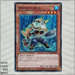 Uminotaurus - BP03-EN101 - Common 1st Edition Yugioh - Image 1
