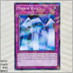 Mirror Wall - BP03-EN188 - 1st Edition Yugioh - Image 1