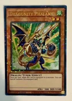 Yugioh Dragunity Phalanx HAC1-EN153 Duel Terminal Ultra Rare Parallel 1st Ed NM - Image 1