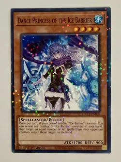 Dance Princess of the Ice Barrier (Duel Terminal) 1st Ed HAC1-EN050 NM Yugioh - Image 1
