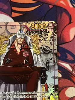 One Piece The Time Of Battle MANGA Sakazuki SEC OP16-065 Manga (Alt Art) FR - Image 5
