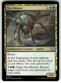 Nyx Weaver #226 (NM) Duskmourn DSC Magic MTG - Image 1