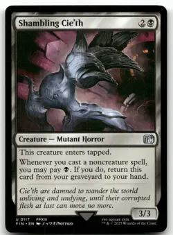 Shambling Cie'th #117 (NM) Final Fantasy FIN Magic MTG - Image 1