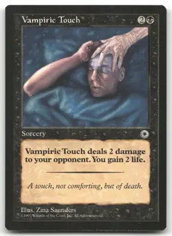 Vampiric Touch (NM) Portal POR Magic MTG - Image 1