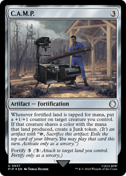 MTG - C.A.M.P. (Surge Foil) [Fallout] - Image 1