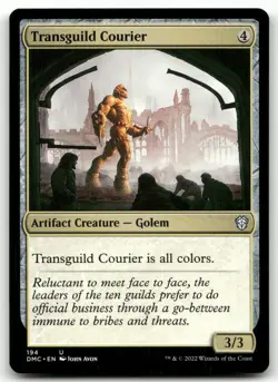 Transguild Courier #194 (NM) Dominaria United DMC Magic MTG - Image 1