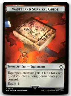 Treasure (0018) // Wasteland Survival Guide Double-Sided Token NM Fallout - Image 2