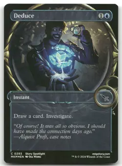 Deduce (Showcase) #293 (Foil) (NM) Murders Karlov Manor MKM Magic MTG - Image 1