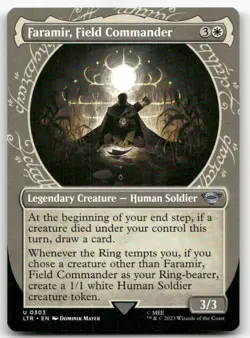 Faramir, Field Commander (Showcase) #303 (NM) Lord of the Rings LTR Magic MTG - Image 1
