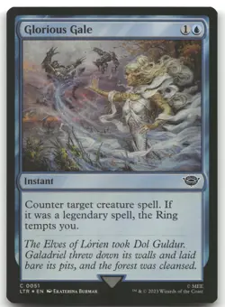 Glorious Gale #51 (Foil) (NM) Lord of the Rings LTR Magic MTG - Image 1