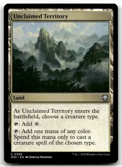 Unclaimed Territory #399 (NM) Modern Horizons 3 M3C Magic MTG - Image 1