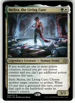 Melira, the Living Cure #209 (NM) Phyrexia All Will Be One ONE Magic MTG - Image 1