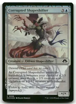Corrupted Shapeshifter #56 (Foil) (NM) Modern Horizons 3 MH3 Magic MTG - Image 1