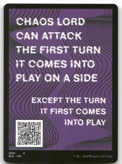 Thornplate Intimidator Token #16 (NM) Bloomburrow BLB Magic MTG - Image 2