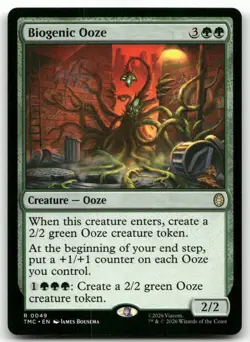 Biogenic Ooze #49 (NM) Commander: Teenage Mutant Ninja Turtles TMC Magic MTG - Image 1
