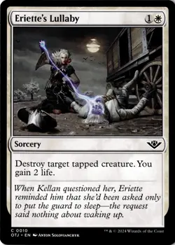 Eriette's Lullaby Non-Foil Outlaws of Thunder Junction 10 NM MTG - Image 1