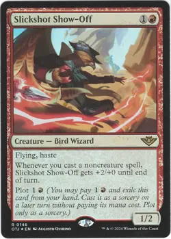 Slickshot Show-Off Outlaws of Thunder Junction Foil OTJ 0146 MTG Near Mint - Image 1