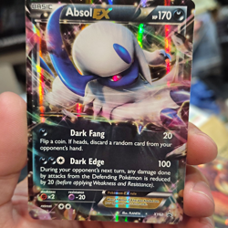 Pokemon TCG Absol EX XY62 XY Promo Holo EN 2015 HP170 Basic PLANETA - Image 1