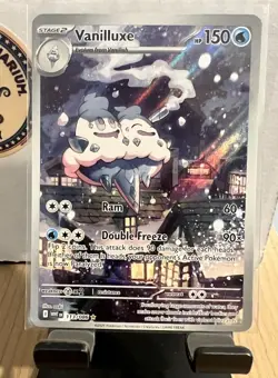 Pokemon Vanilluxe 113/086 Sv: White Flare Illus Rare Holo 150 HP - Image 1