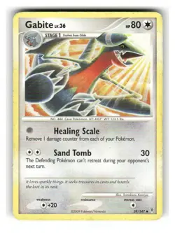 Gabite 59/147 Uncommon Supreme Victors Pokemon Moderately Played - Image 1
