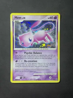 Mew D&P Secret Wonders 15/132 Holo Rare Pokemon TCG - CLEAN VLP - Image 1