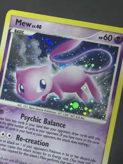 Mew D&P Secret Wonders 15/132 Holo Rare Pokemon TCG - CLEAN VLP - Image 3