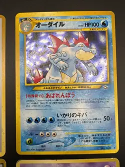Japanese Vintage Pokemon Holo Lot - Feraligatr Forretress Metal Energy Mewtwo - Image 3