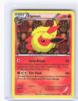 2013 Pokemon—Flareon #BW88 Black and White Promos—Black Star Promo Foil (HP) - Image 1