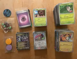 Pokemon Bulk 718 Karten Mega EX Holos Jp/kor/de NM Common Uncommon Wurfel Munzen - Image 2