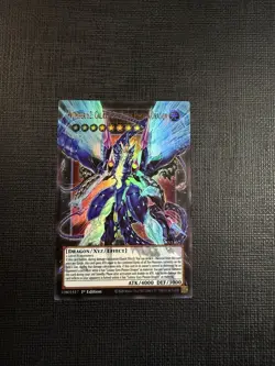 Yugioh Number 62: Galaxy-Eyes Prime Photon Dragon (EXTENDED ART) Ultra Rare NM - Image 1