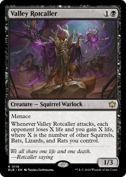 MTG Valley Rotcaller BLB #119 Rare - Image 1