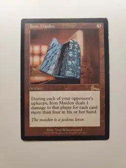 MTG Magic Iron Maiden Urza's Legacy LP - Image 1