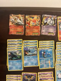 Vintage 2013 Pokemon Card Lot - 124 Cards From Legendary Treasures - Bulk - Image 2