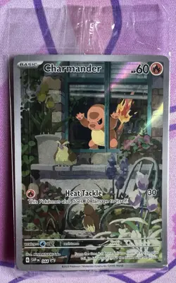 Charmander 044, Scarlet & Violet Promo Card, Sealed, NM/Mint, Pokemon TCG - Image 1