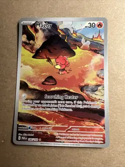 Magby 186/182 Paradox Rift Holo Illustration Rare Pokemon TCG Card - Image 1
