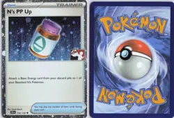 N's PP Up 153/159 Prize Pack Series Cards Pokemon Cosmos Holo Near Mint - Image 3
