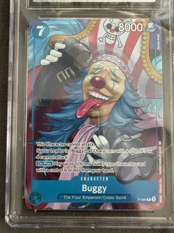 One Piece Card Game Buggy P-084 - CGC 10 Gem Mint - Promo Foil. Free UK Delivery - Image 3