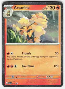 Arcanine - Holo Promo SV: Scarlet & Violet Promo Cards 011 LP A051 - Image 1