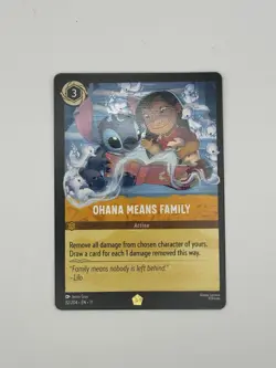 Ohana Means Family 32/204 Winterspell Regular Lorcana - Image 1