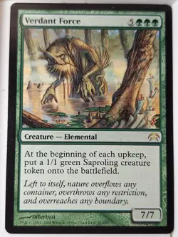 Verdant Force - Planechase - Magic the Gathering MTG Nice! - Image 1