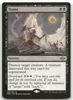 Damn #80 (NM) Modern Horizons 2 MH2 Magic MTG - Image 1