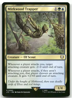Mirkwood Trapper #62 (NM) Lord of the Rings LTC Magic MTG - Image 1