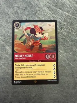 Mickey Mouse - Brave Little Tailor 115/204 The First Chapter Cold Foil - Image 1