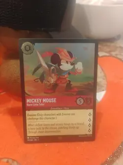 Mickey Mouse - Brave Little Tailor Cold Foil 115/204 Lorcana The First Chapter - Image 1