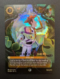 You've Got a Friend in Me (Enchanted) 225/204 Wilds Unknown Holo Pack Fresh - Image 1